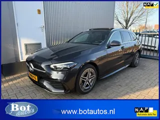 Mercedes-Benz C-klasse Estate 300 e AMG Line / NEDERLANDSE AUTO / LEDER / NAVIGATIE / ACHTERUITRIJCA