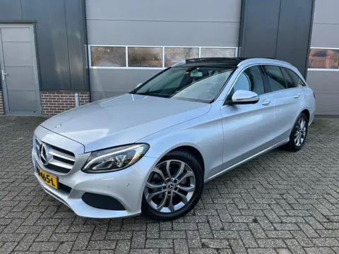 Mercedes-Benz C-klasse Estate 180 Premium-Automaat-Navigatie-Pano-Leder!