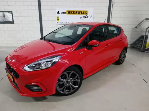 Ford Fiesta 1.0 EcoBoost Hybrid ST-Line Lmv | Parkeer sensoren | KeyLess | Navigatie | Airco Autmati