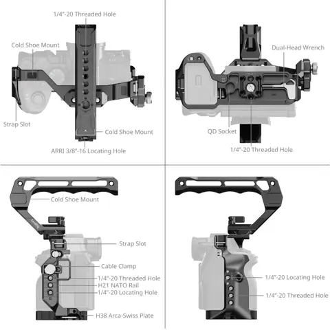 SmallRig 6025 Cage Kit For Sony A7 V / A7R V / A7 IV