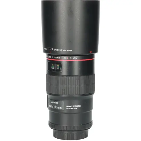 Tweedehands Canon EF 100mm f/2.8L IS Macro USM CM5875