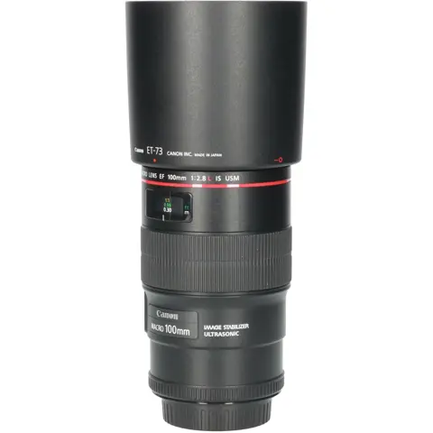Tweedehands Canon EF 100mm f/2.8L IS Macro USM CM5876