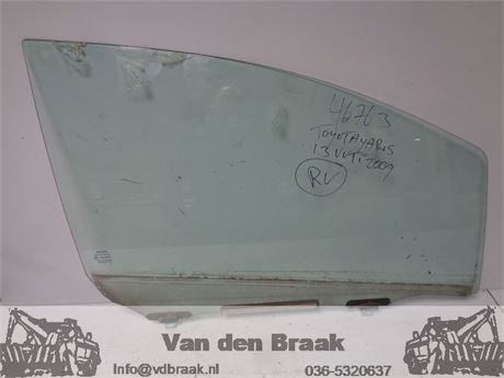 Toyota Yaris 5 drs 2005-2011 Portierruit rechts voor