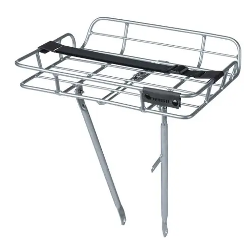 Basil Voordrager Met Rand 26 28 Inch Portland Aluminium Naturel