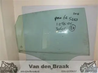 Volkswagen Polo 6R 5drs 2009-2014 Portierraam rechtsachter