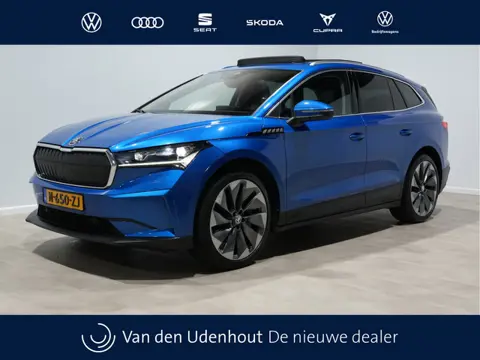 Škoda Enyaq 80 204pk First Edition Panorama Wegkl. trekhaak Navigatie Stoel/Stuurverwarming 244