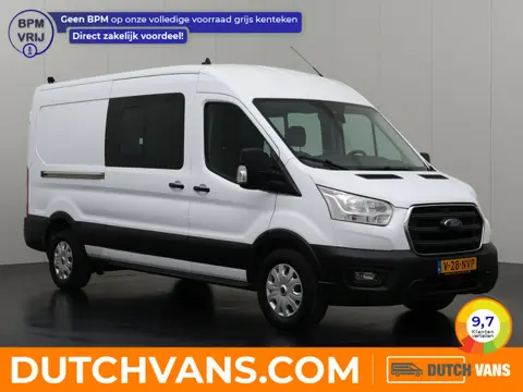 Ford Transit 2.0TDCi 130PK L3H2 Dubbele Cabine 7-Persoons | Leder | Navigatie | Camera | Trekhaak 28