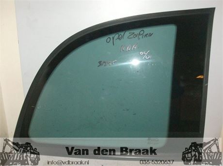 Opel Zafira 1999-2005 Zijruit rechts achter