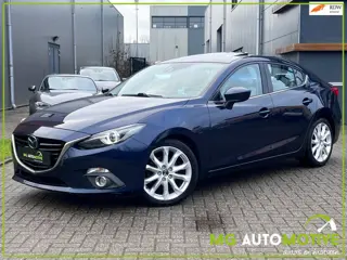 Mazda 3 2.5 SkyActiv automaat GT-M | HUD | Leder | Scuifdak | UNIEKE AUTO!!!
