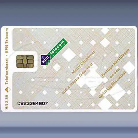 Kerstkaart KPN Telecom 1998