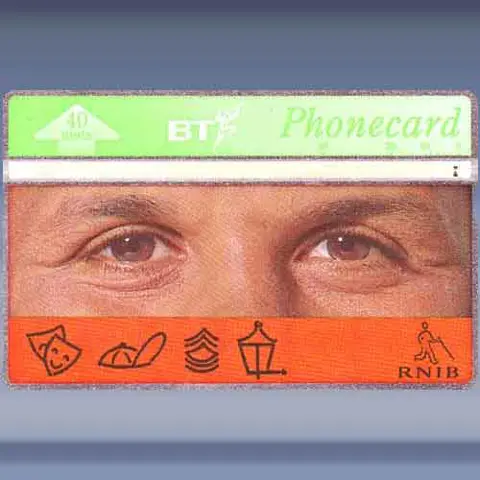 RNIB, eyes Gary Wilmot (1993)