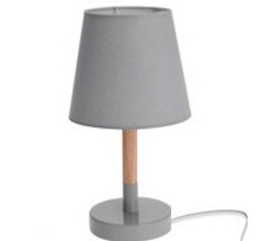 Tafellamp Amor grijs