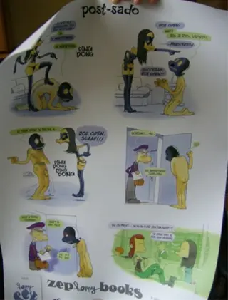 Strip poster adv. 1031