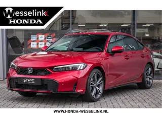 Honda Civic 2.0 e:HEV Advance - Cons. prijs rijklaar | Schuifdak | Navi | Leder