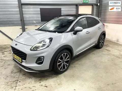 Ford Puma 1.0 EcoBoost Hybrid Titanium full option 1ste eigenaar dealer onderhouden trekhaak panodak