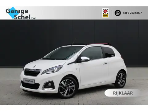 Peugeot 108 1.0 e-VTi Allure TOP! - Cabriodak - Camera - Cruise - Autoclima - Bluetooth - Rijklaar