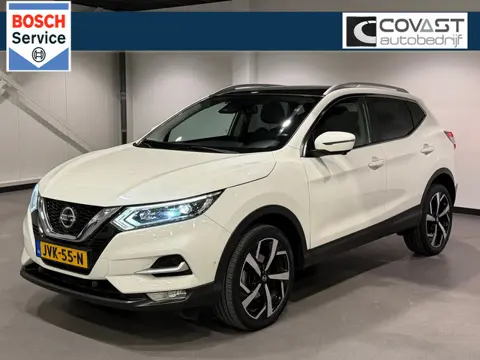 Nissan Qashqai 1.3 DIG-T Tekna Navigatie|Camera|Pano-dak|Stoelverwarming|1eEig./Dealer-oh.