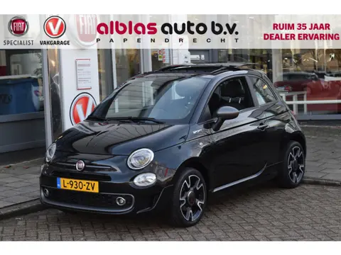 Fiat 500 1.0 Hybrid Sport|Schuifdak|Carplay|16"|Clima