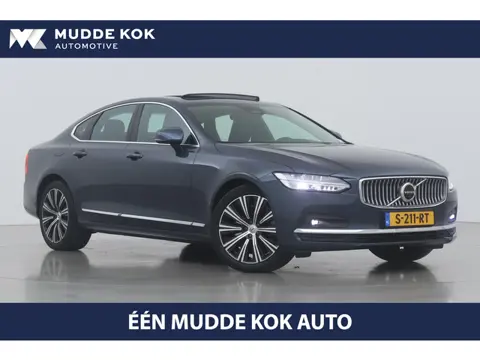 Volvo S90 B4 Ultimate Bright | Luchtvering Achter | Bowers&Wilkins | Head-Up | Schuif/kanteldak | Ma