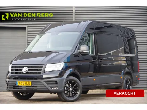 Volkswagen Crafter 35 2.0 TDI L3H3 177PK AUT. 2X SCHUIFDEUR, LED, TREKHAAK, STOELVERWARMING, CAMERA,