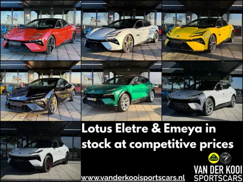 Lotus Eletre's, Emeya's, Emira's (bj 2023, automaat)