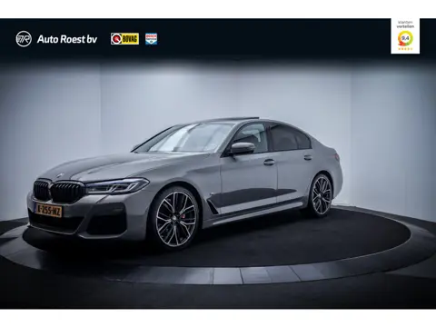 BMW 5 Serie 530iA High Executive M-Sport Plus SCHUIFDAK | HARMANKARDON | COPILOT | HUD | LASER | 360