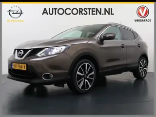 Nissan QASHQAI 1.2T 116PK Tekna Leer Pano-Dak Trekhaak Navi Ecc 360°Camera Cruise Control Pdc Elek.S