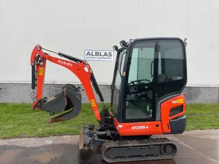 Kubota Kx016 graafmachine 2019 met CW05 Hydr wissel