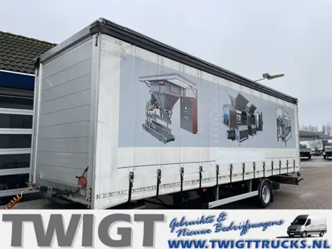 Bunk BU 7000 Schuizeilen trailer met schuifdak (bj 2015)