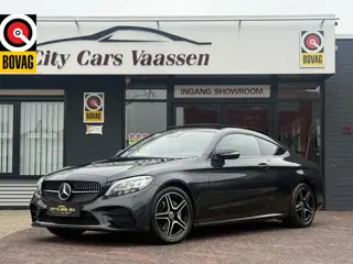 Mercedes-Benz C-Klasse Coupé 200 AMG Line night pakket 184 pk pano navi climate ctr cruise ctr camer