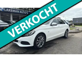 Mercedes-Benz C-klasse 350 e Lease Edition Plus LED Xenon Navi Pano Camera Whiteline Huurkoop Inruil