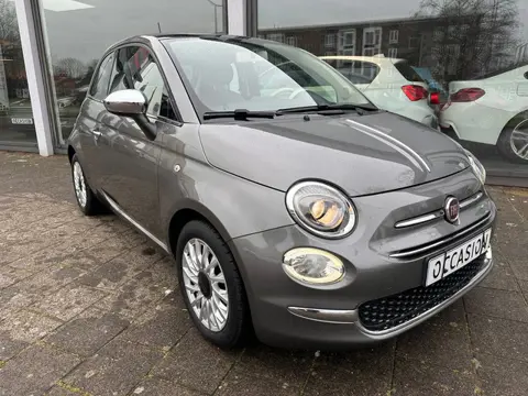 Fiat 500 0.9 TwinAir Turbo Lounge | Leder | Schuifkanteldak | |Navigatie