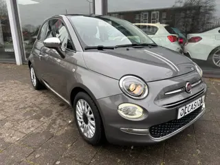 Fiat 500 0.9 TwinAir Turbo Lounge | Leder | Schuifkanteldak | |Navigatie