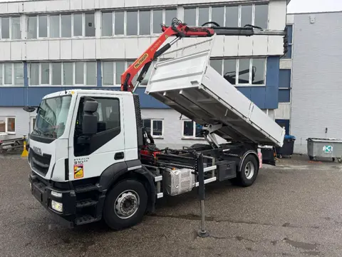 Iveco Stralis 310 EURO 6 KIPPER + PALFINGER PK11001 + REMOTE CONTROL