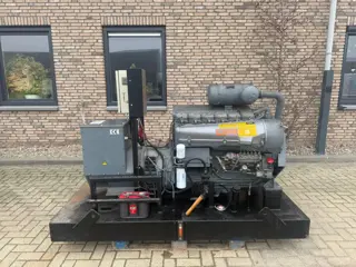 Deutz BF6L 912 Stamford 72.5 kVA noodstroom generatorset as New ! 28 hours