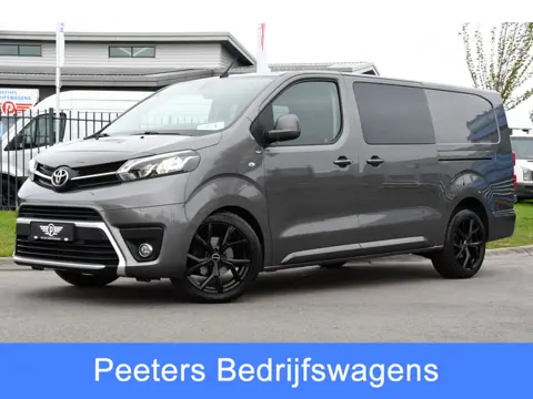 Toyota ProAce Worker 2.0 L3 DC PB Edition Camera, Cruise, Carplay, Clima, 177pk, Automaat, 2 x Schui