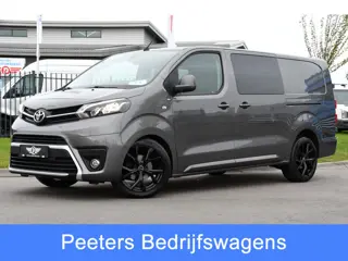 Toyota ProAce Worker 2.0 L3 DC PB Edition Camera, Cruise, Carplay, Clima, 177pk, Automaat, 2 x Schui