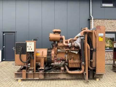 Perkins 3012 Leroy Somer 650 kVA noodstroom generatorset ex Emergency 376 hours