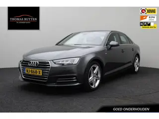 Audi A4 Limousine 1.4 TFSI S-Line Sport 2017 | Navigatie | Goed Onderhouden | Stuurwiel Bediening | 