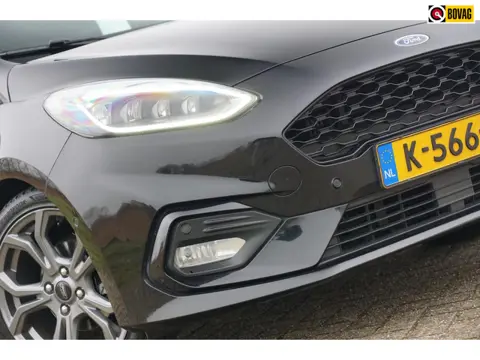 Ford Fiesta 1.0 EcoBoost Hybrid ST-Line X | Panther Black | Leder/Full-LED/Winterpack/Carplay - Supe