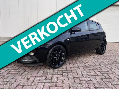 Opel Corsa 1.4 black edition 5 deurs stoel/stoer verwarming carplay trekhaak