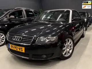 Audi A4 Cabriolet 3.0 V6 quattro Pro Line AUTOMAAT NAVI/LEDER/BOSE/ELEKTR. STOELEN | KEURIGE AUTO !