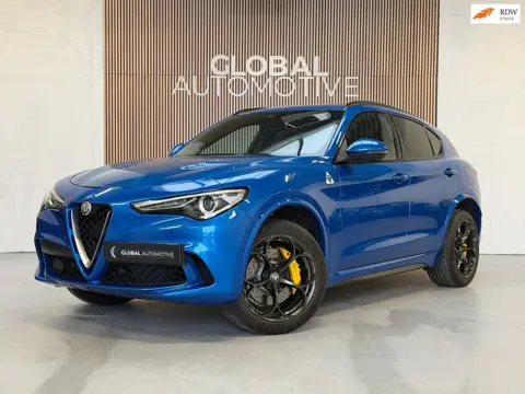 Alfa Romeo Stelvio 2.9 V6 AWD Quadrifoglio - 510 PK QV - MISANO BLUE - STUURVERWARMING