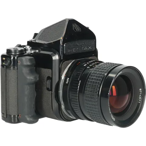 Tweedehands Pentax 6x7 MLU (TTL Prisma) met SMC 75mm f4.5 CM5638