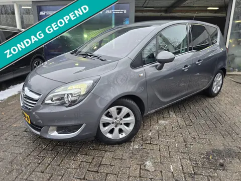 Opel Meriva 1.4 Turbo Blitz | 2E EIGENAAR | 12MND GARANTIE | NAVI | LEDER | TREKHAAK |