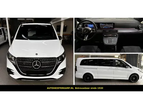 Mercedes-Benz V-Klasse 220d L3 AMG Grijs Kenteken Distronic Trekhaak 2 EL. Schuifdeuren LED Night Pa