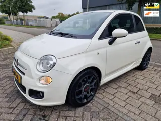 Fiat 500 0.9 TwinAir Turbo, Nieuwe Apk, Nap, Zeer netjes, Inruil mogelijk.