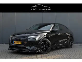 Audi E-tron Sportback S quattro 95 kWh | SOH 98% | S-LINE | STUURVERWARMING | RS-STOELEN |B&O| TREKH