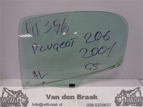 Peugeot 206 5drs 1998-2009 Portierraam links achter
