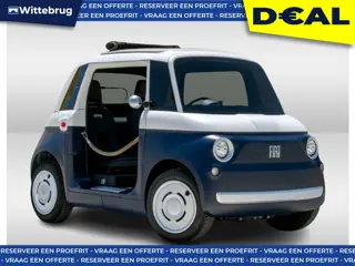 Fiat Topolino Vilebrequin NU TE BESTELLEN! - GEEN RBW NODIG - SOFT TOP DAK